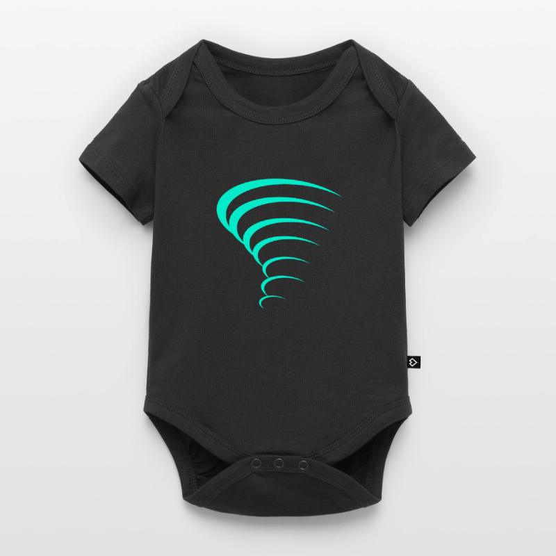 Conception de tornade Body à manches courtes Premium Bébé