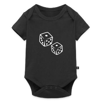 Dice Game - Baby Premium short-sleeve bodysuit - black - Front