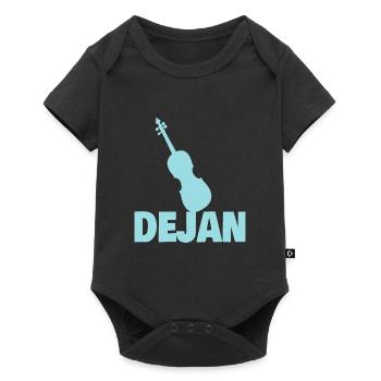 Cello Dejan - Baby Premium short-sleeve bodysuit - black - Front