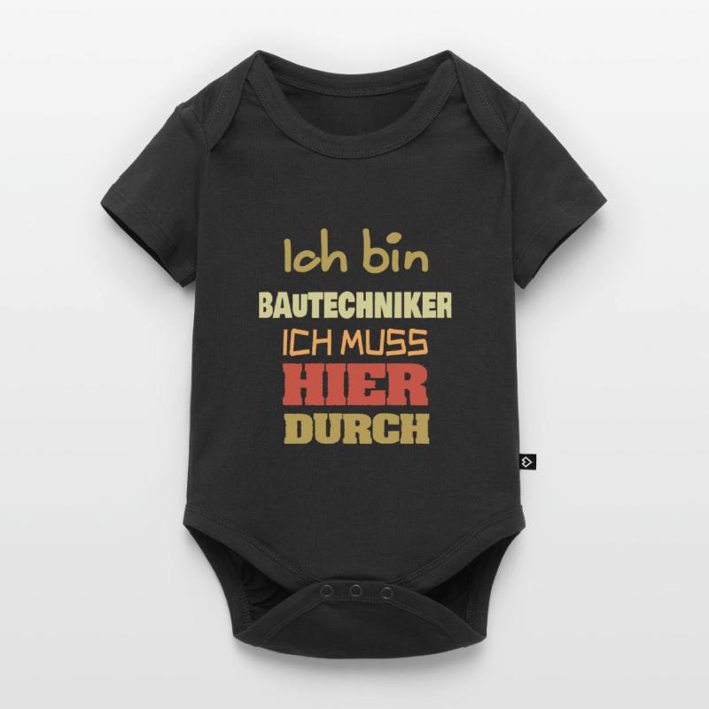 Construction technician as a profession Baby Premium short-sleeve bodysuit