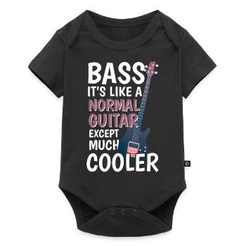 Groupe musicien Bass - Body à manches courtes Premium Bébé - noir - Devant