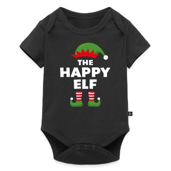 L’Elfe Heureux - Body à manches courtes Premium Bébé - noir - Devant