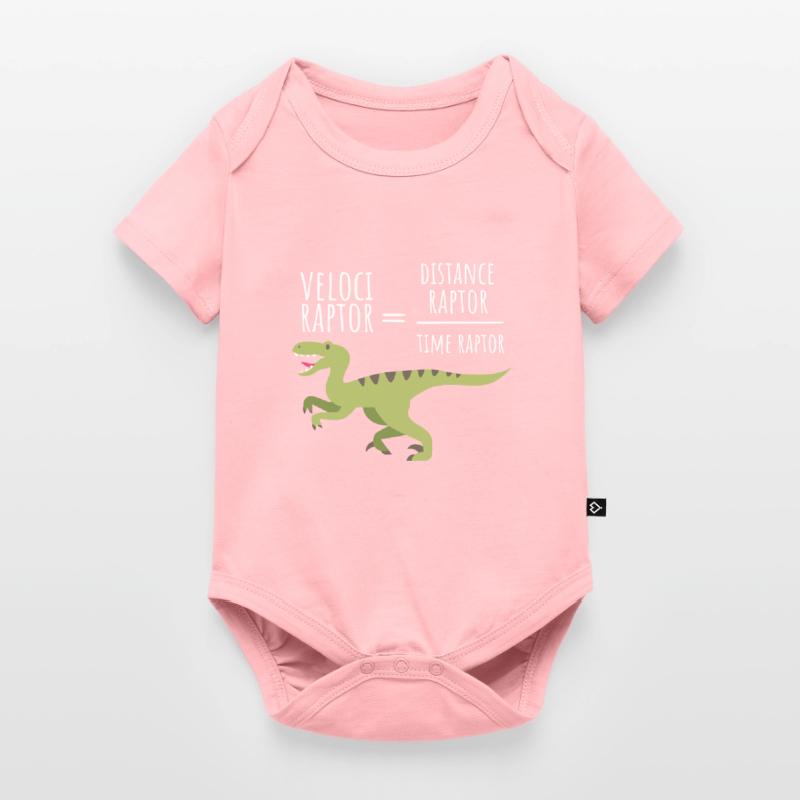 Velociraptor - Physics Baby Premium short-sleeve bodysuit