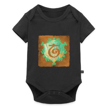E 36 T - Baby Premium short-sleeve bodysuit - black - Front