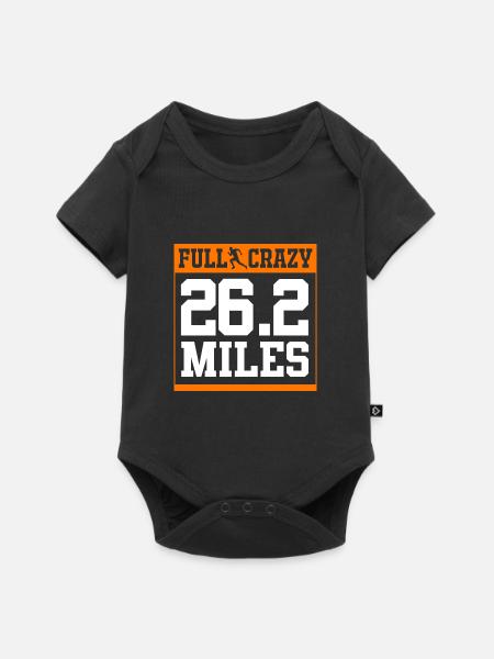 Trail running - Body de manga corta para bebés Premium  - negro