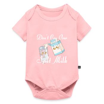 Milkman Buveur de lait - Body à manches courtes Premium Bébé - rose - Devant