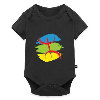 Z Imazighen - Body à manches courtes Premium Bébé - noir - Devant
