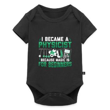 Physics Teacher | Study Students Uni Gift Idea - Baby Premium short-sleeve bodysuit - black - Front