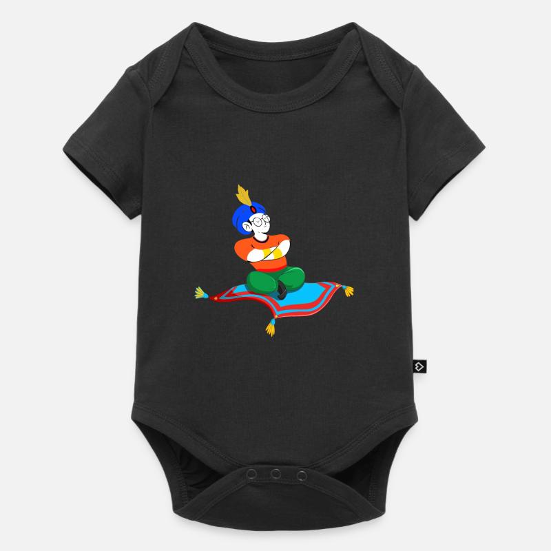 vol autonome pas de tapis de nouvelle technologie - Body à manches courtes Premium Bébé - noir