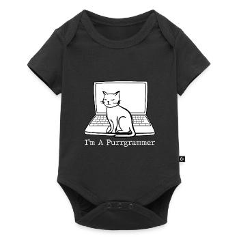 Programmer Coder Software Developer - Baby Premium short-sleeve bodysuit - black - Front
