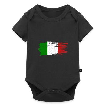Italy - Baby Premium short-sleeve bodysuit - black - Front