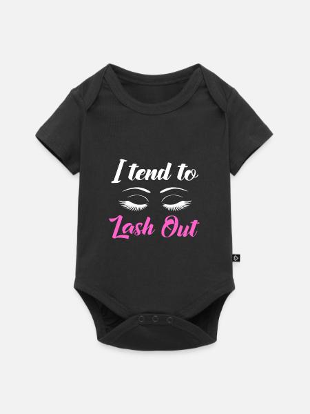 Kosmetik Make-up Kosmetikerin - Baby Premium Kurzarmbody - Schwarz