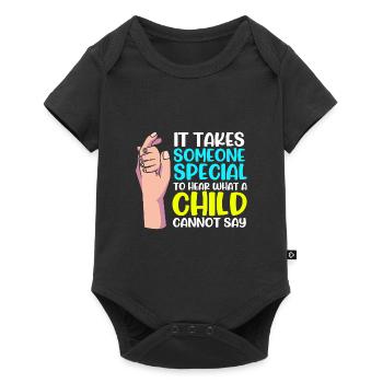 Speech Therapist Speech Therapist - Baby Premium short-sleeve bodysuit - black - Front