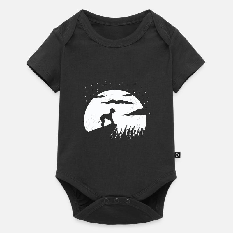 Bedlington Terrier - Baby Premium short-sleeve bodysuit - black