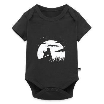 Bernedoodle Dog - Baby Premium short-sleeve bodysuit - black - Front