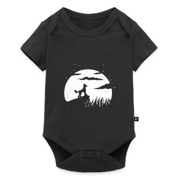 Chinese Crested Dog Chinesischer Schopfhund - Baby Premium short-sleeve bodysuit - black - Front