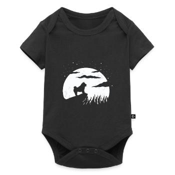 Chow Chow - Baby Premium Kurzarmbody - Schwarz - Vorne