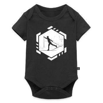 Ski de fond Ski de fond Ski de fond Patinage Ski de fond - Body à manches courtes Premium Bébé - noir - Devant