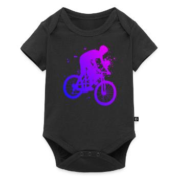 VÉLO DE MONTAGNE VÉTÉTISTES Cyclisme - Body à manches courtes Premium Bébé - noir - Devant