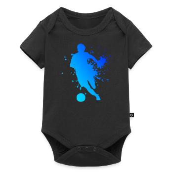 Football Football Women's Football Men - Baby Premium short-sleeve bodysuit - black - Front