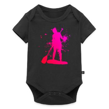 Standup Paddle Standup Paddleboard Sup Femmes - Body à manches courtes Premium Bébé - noir - Devant