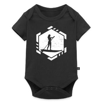 Standup Paddle Femmes Sup Hommes Standup Paddle - Body à manches courtes Premium Bébé - noir - Devant