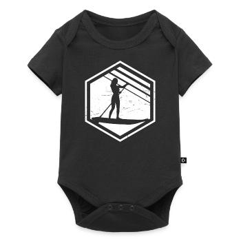 Standup Paddle Standup Paddling Sup Stand up Paddl - Body à manches courtes Premium Bébé - noir - Devant