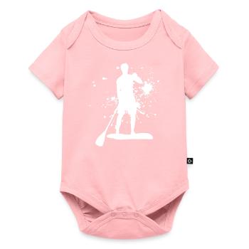 Standup Paddle Femme Standup Paddleboard - Body à manches courtes Premium Bébé - rose - Devant