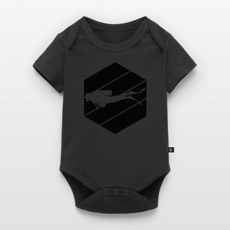 Plongée libre Plongée plongée plongée Body à manches courtes Premium Bébé