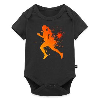 Cross Country Running Jogging Joggen Running - Body à manches courtes Premium Bébé - noir - Devant