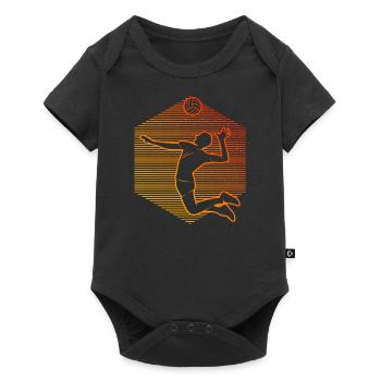 Volley Men's Volleyball Player Beach Volley - Baby Premium short-sleeve bodysuit - black - Front