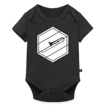 Trombonists Trombonist Brass Band Tenor Trombone - Baby Premium short-sleeve bodysuit - black - Front