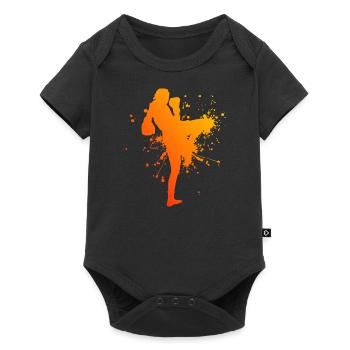Thai Boxing Thai Boxing Women Muay Thai Thai Boxing - Baby Premium short-sleeve bodysuit - black - Front