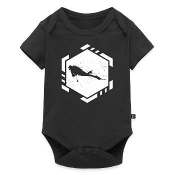 Diving Women Men Scuba Diver Scuba Diving - Baby Premium short-sleeve bodysuit - black - Front