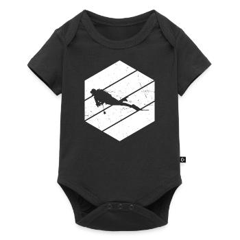 Diving Tauchen Scuba Taucher Scuba Diver - Baby Premium short-sleeve bodysuit - black - Front
