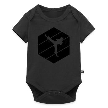 Boxe Boxe Femmes Kickboxer Kickboxing Kickboxing - Body à manches courtes Premium Bébé - noir - Devant