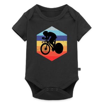 Vélo de route Cycliste de route Vélo de route Hommes Femmes - Body à manches courtes Premium Bébé - noir - Devant