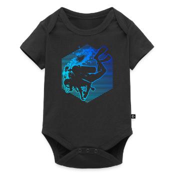 Plongée Libre Scuba Diver Homme - Body à manches courtes Premium Bébé - noir - Devant