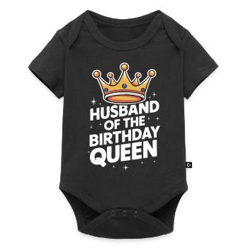 Husband, Spouse, Family, Wedding - Baby Premium short-sleeve bodysuit - black - Front