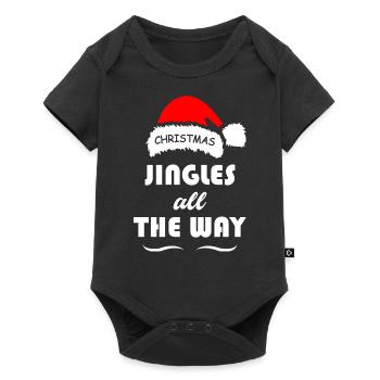 Jingles All The Way Noël - Body à manches courtes Premium Bébé - noir - Devant