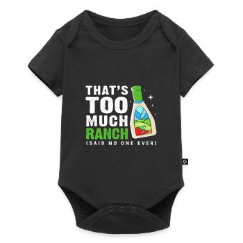 Dressing - Baby Premium short-sleeve bodysuit - black - Front