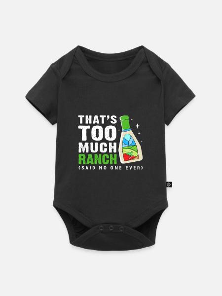 Dressing - Baby Premium Kurzarmbody - Schwarz