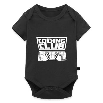 Programmierer Coder Software Entwickler - Baby Premium Kurzarmbody - Schwarz - Vorne