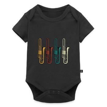 Jazz - Body à manches courtes Premium Bébé - noir - Devant