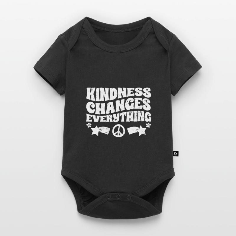 Kindness Changes Everything A Humanity Baby Premium Kurzarmbody