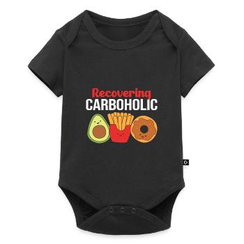 Keto Diet - Baby Premium short-sleeve bodysuit - black - Front