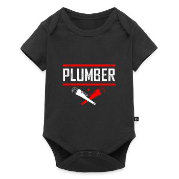 Plumber Plumber - Baby Premium short-sleeve bodysuit - black - Front