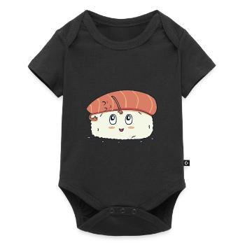 Étreinte de sushi - Body à manches courtes Premium Bébé - noir - Devant