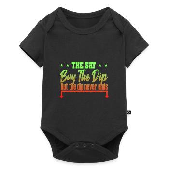 Sarcasme Stock Market Stocks Finance - Body à manches courtes Premium Bébé - noir - Devant