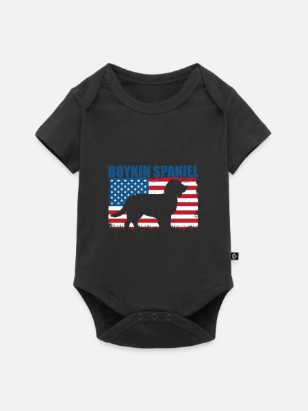 Boykin Spaniel - Baby Premium Kurzarmbody - Schwarz